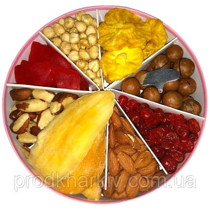 Набір з горіхів і сухофруктів 0,800грам. 8 видів, фото 2