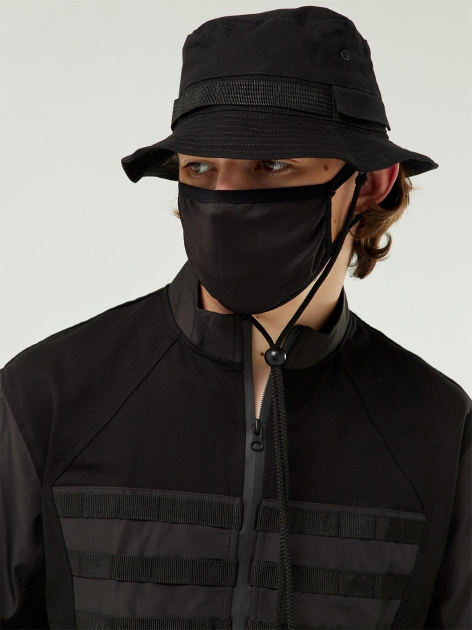 Панама чорна зі шнурком Сафарі від бренду ТУР розмір: S, M, фото 1