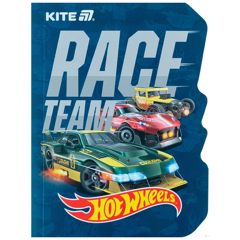 Блокнот Kite Hot Wheels HW25-223, А6, 60 аркушів, клітинка, фото 1