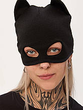 Шапка з вушками Кітті чорний