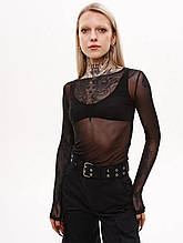 Лонгслів зі стрейч сітки "Айріс "