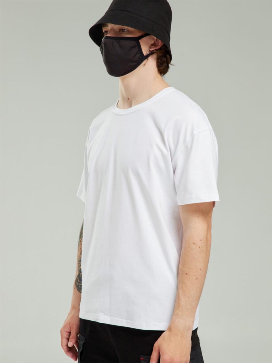 Футболка чоловіча базова біла від бренду Тур розмір S, фото 1