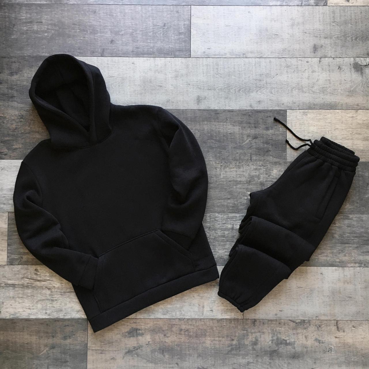 Костюм ФЛІС База, чорний, фото 1