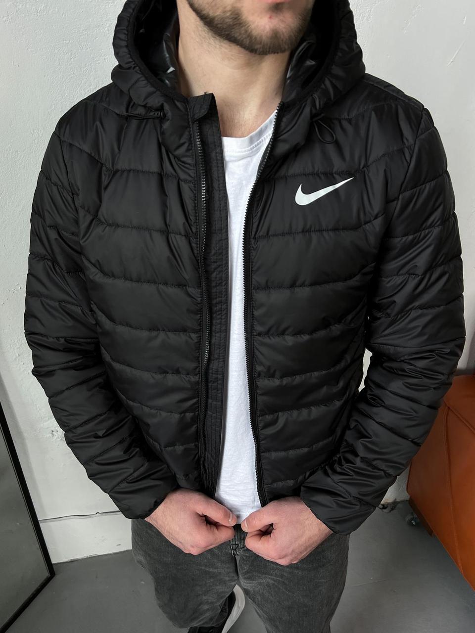 Весняна чоловіча стьобана куртка Nike (Найк) розмір S, M, L, XL