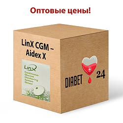 Оптові ціни на аксесуари до рідера LinX CGM (Aidex X)