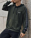 Худі Найк (Nike) хакі Розмір: ХЅ, S, M, L, ХL, фото 3