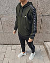 Худі Найк (Nike) хакі Розмір: ХЅ, S, M, L, ХL, фото 4