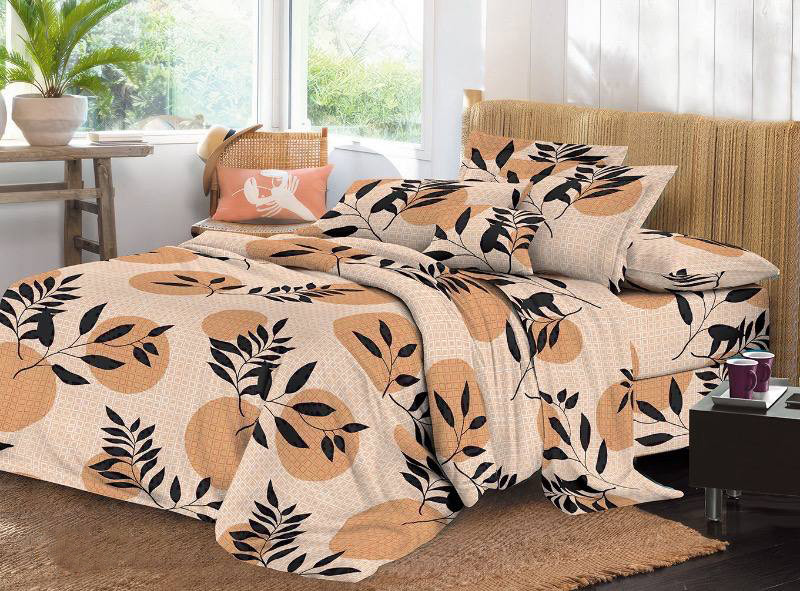 Комплект постільної білизни, бавовна двоспальна 175 смх215см