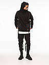Худі чоловічий чорний від бренду ТУР модель Мотаро (Motaro), фото 6