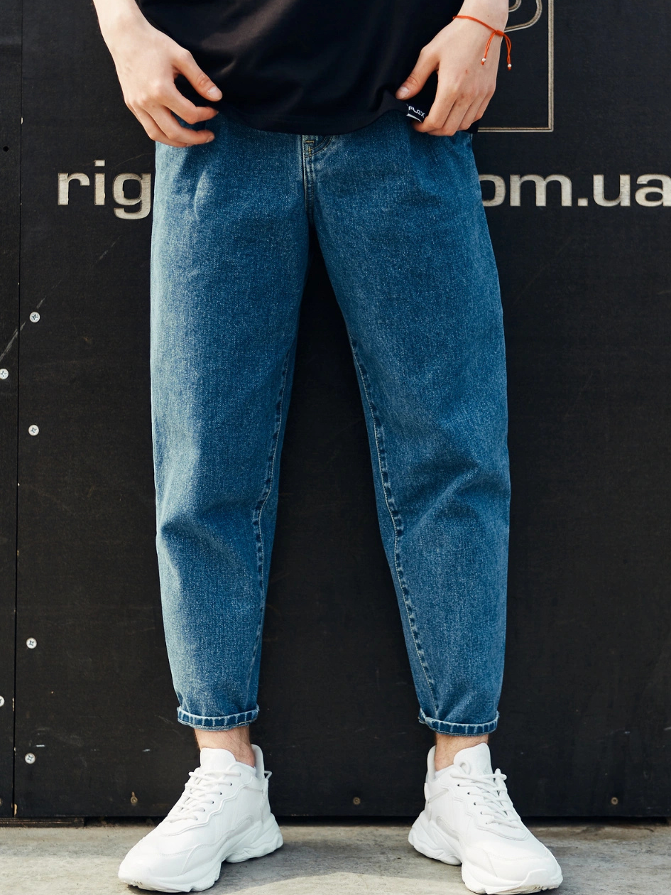 Джинси банани чоловічі сині 29,30,31,32,33, фото 1