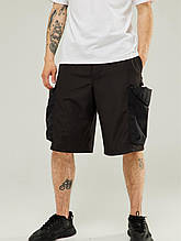 Чоловічі карго шорти з кишенями чорний Хайдате S, M, L, XL, XXL