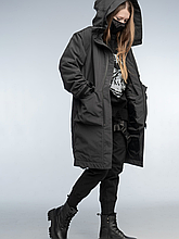 Жіноча демісезонна парка із мікрофлісом “Рейдер”