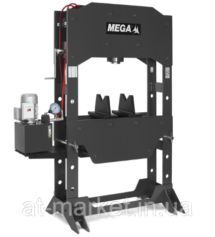 Прес гідравлічний із електроприводом 100т MEGA K100EG, фото 1