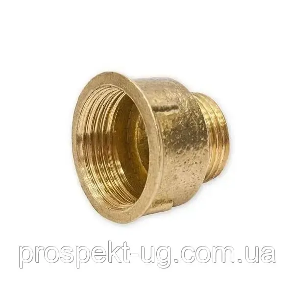 Перехідник Ду20х15 (3/4"х1/2") латунний різьбовий В-З     посилений, фото 1