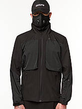 Вітровка чоловіча ТУР SM-2405 чорна S, M, L, XL, XXL