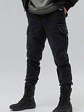 Карго штани з деніму "Ейсід"