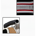 Шлейка для собак, шия 29-36 см, груди 41-49 см, B40707Q9 X25 / Регульована шлейка для домашніх улюбленців, фото 6