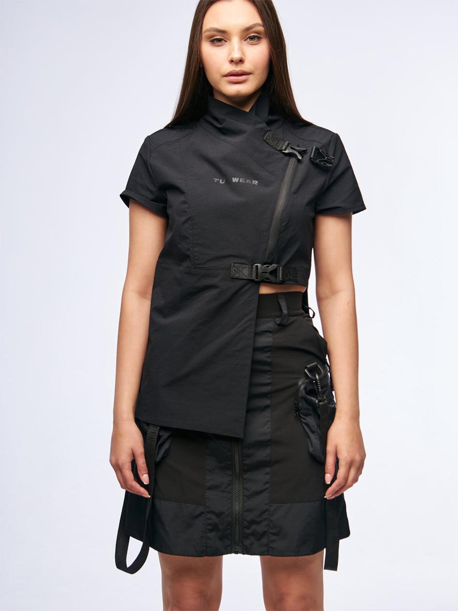 Топ кімоно ТУР SW-2415 чорний S, M, L, фото 1