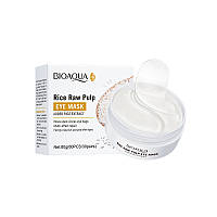 Гідрогелеві патчі від темних кругів та набряків BIOAQUA RICE RAW PULP 60 шт