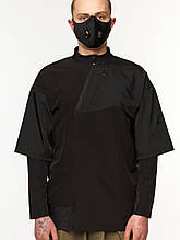 Лонгслів-кімоно, чорний від бренду ТУР модель SM-2408, розмір S,M,L,XL