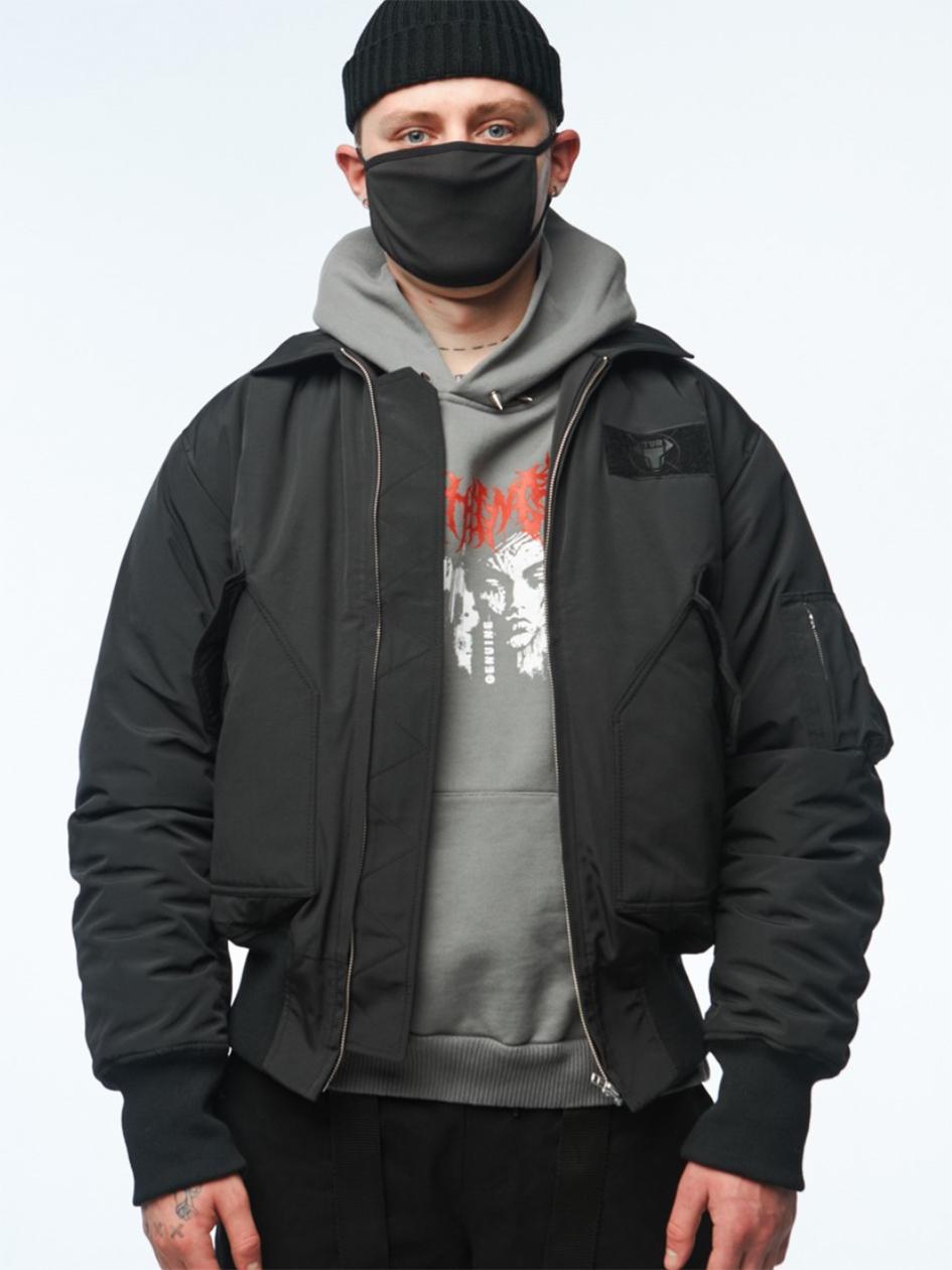 Бомбер Альфа Тур чорний S, М, L, XL, фото 1