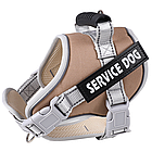 Шлейка для собак, шия 29-36 см, груди 41-49 см, B40707Q9 X25 / Регульована шлейка для домашніх улюбленців, фото 2