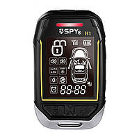 Автомобільна сигналізація двостороння SPY з автозапуском  Чорний