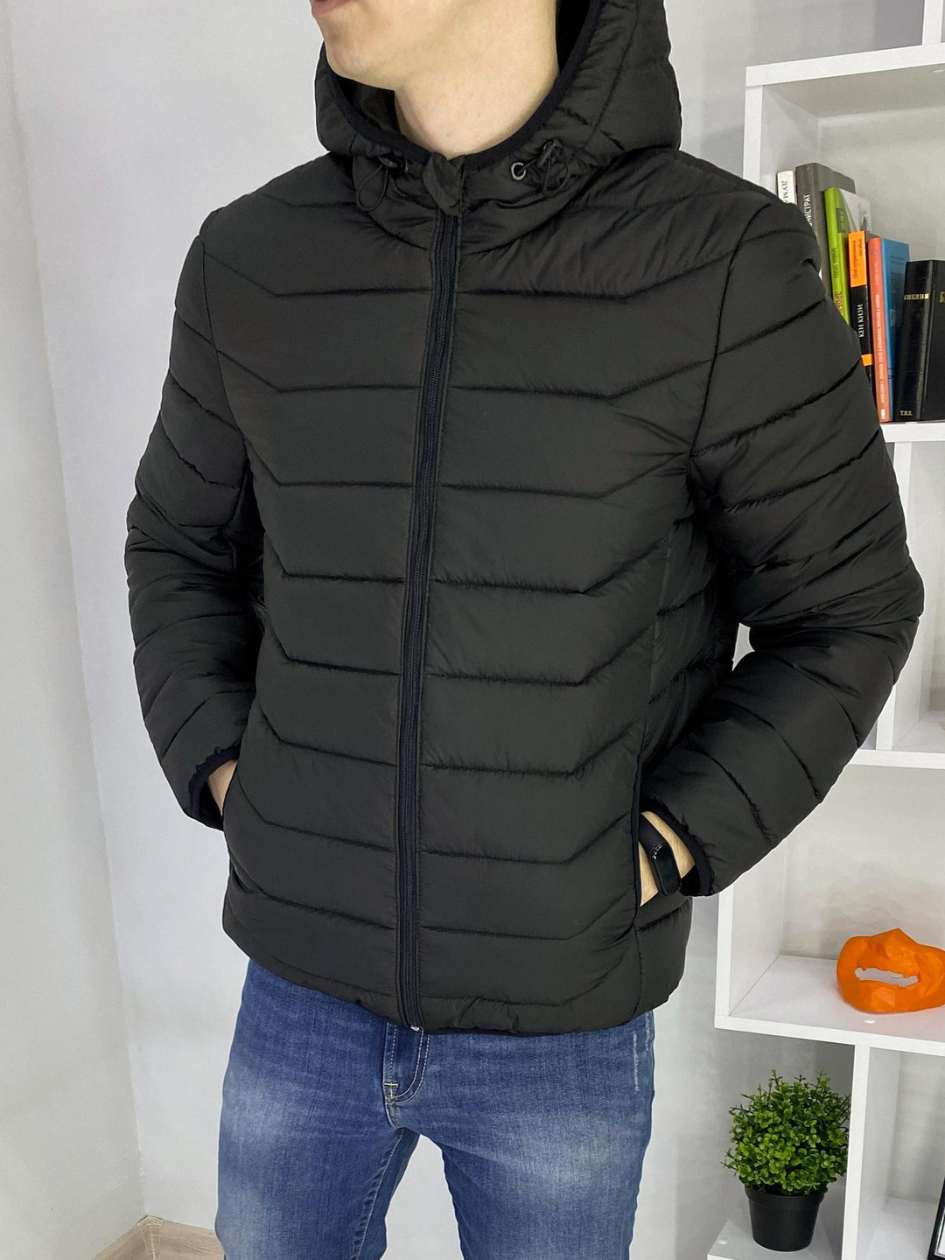 Куртка чоловіча чорна ТУР Джеймс S, M, L, XL, фото 1