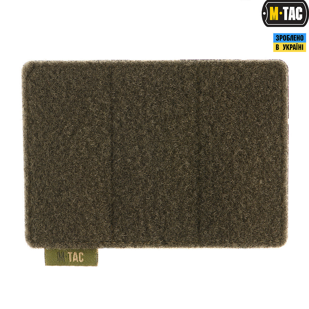 M-Tac панель для нашивок на MOLLE 120x85 Olive, фото 1