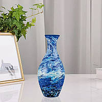 3D-пазл Порцелянова ваза 160 деталей шедеври мистецтва Синя симфонія синій