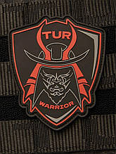 Патч із гумовим ПВХ Воїн 7х8.5 см