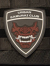 Патч з гумовим ПВХ Самурай 9х10.6 см