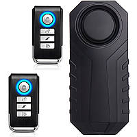 Противоугонная система для велосипеда с вибрацией и дистанционным управлением Чёрный