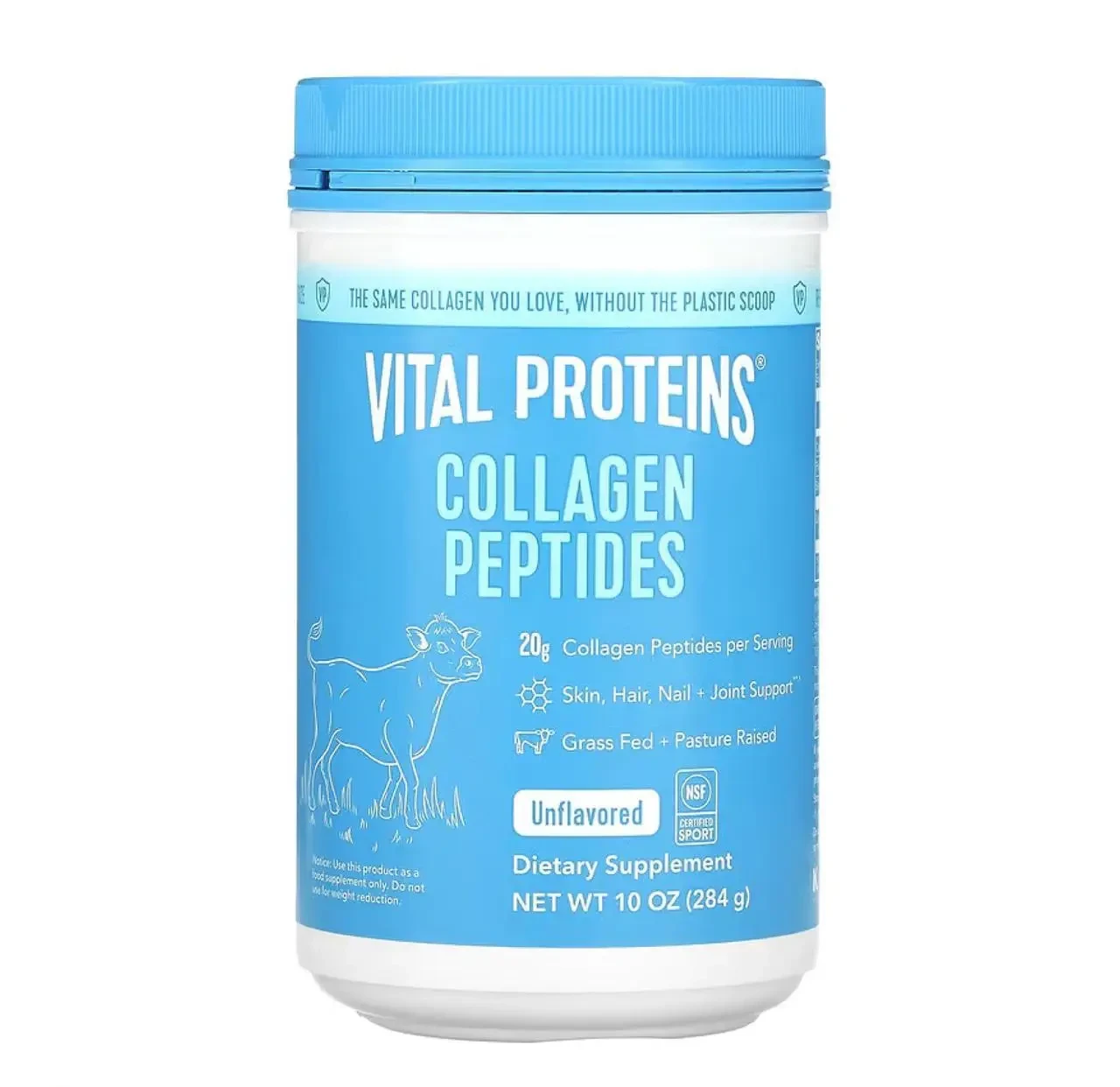 Колагенові пептиди Vital Proteins Collagen Peptides Unflavored, 284 г, фото 1