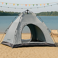 Намет автоматичний одношаровий 2×2 м кемпінг будиночок для туризму та походу палатка в чохлі