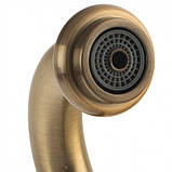 Змішувач комбінований Fabiano FKM 314 Brass Antique, фото 2