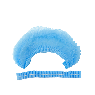 Шапочка медична одноразова БЛАКИТНІ 100 шт