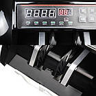 Лічильник банкнот з детектором валют, Model-5800 / Машинка для рахунку грошей / Лічильна машинка для грошей, фото 6