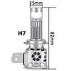 LED-лампи автомобільні Y9max H7 80 W 5000 K з лінзами, фото 4