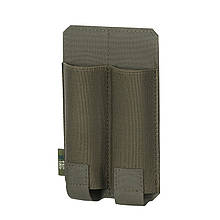 M-Tac підсумок подвійний для пістолетного магазина АПС Laser Cut Ranger Green