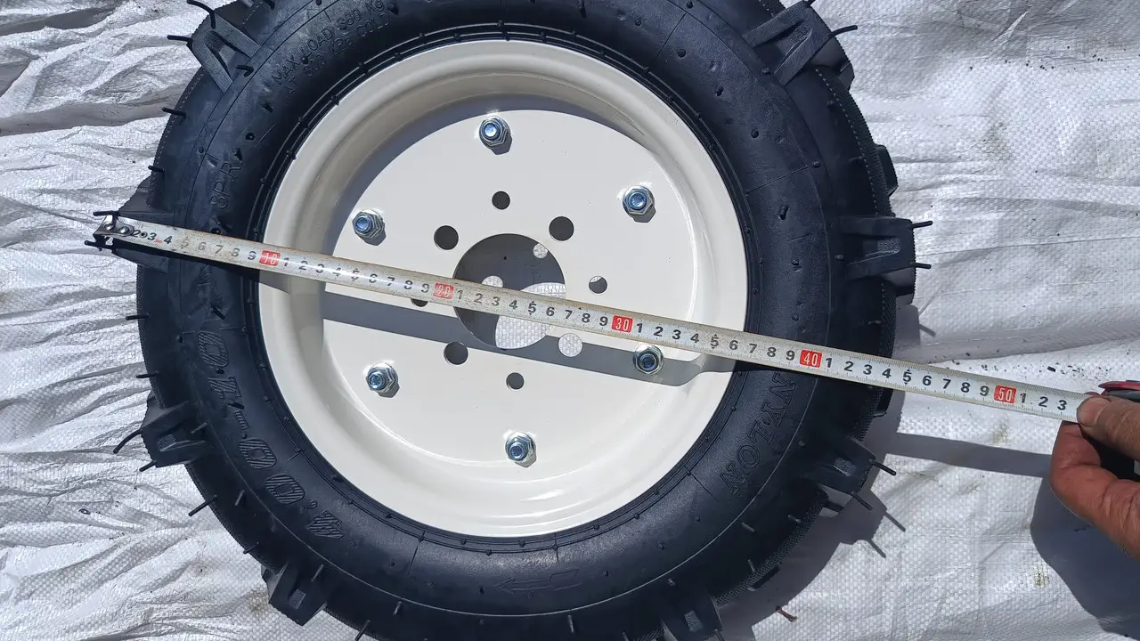 Колесо 4.00-10 для мотоблока в зборі, фото 1