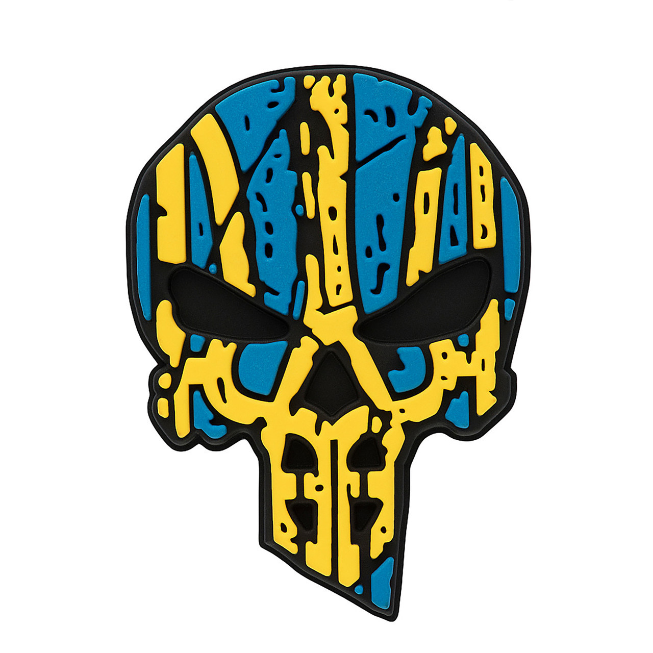 M-Tac нашивка Ukrainian Punisher 3D PVC, фото 1