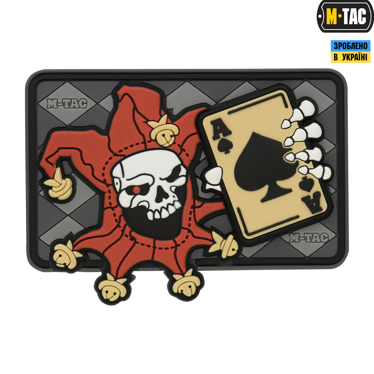M-Tac нашивка Joker Skull 3D PVC, фото 1