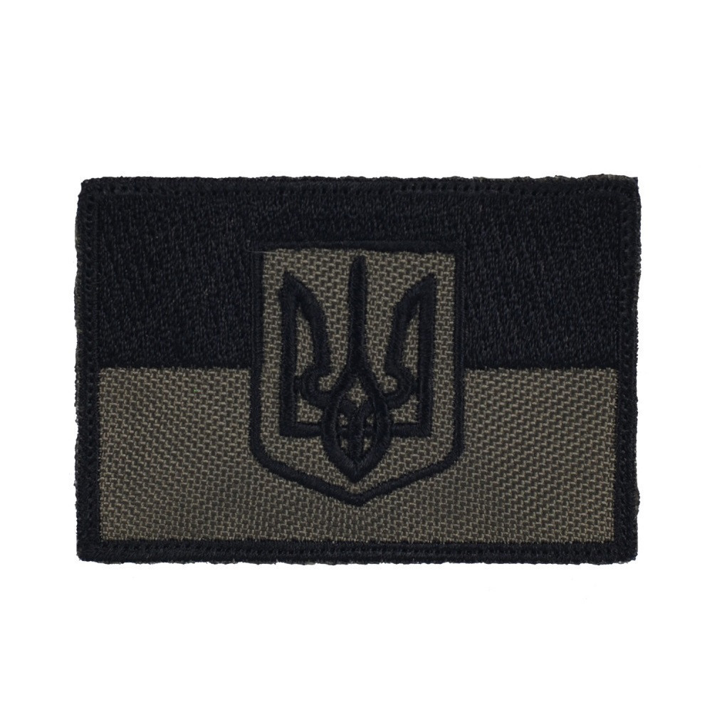 M-Tac нашивка прапор України з гербом олива, фото 1