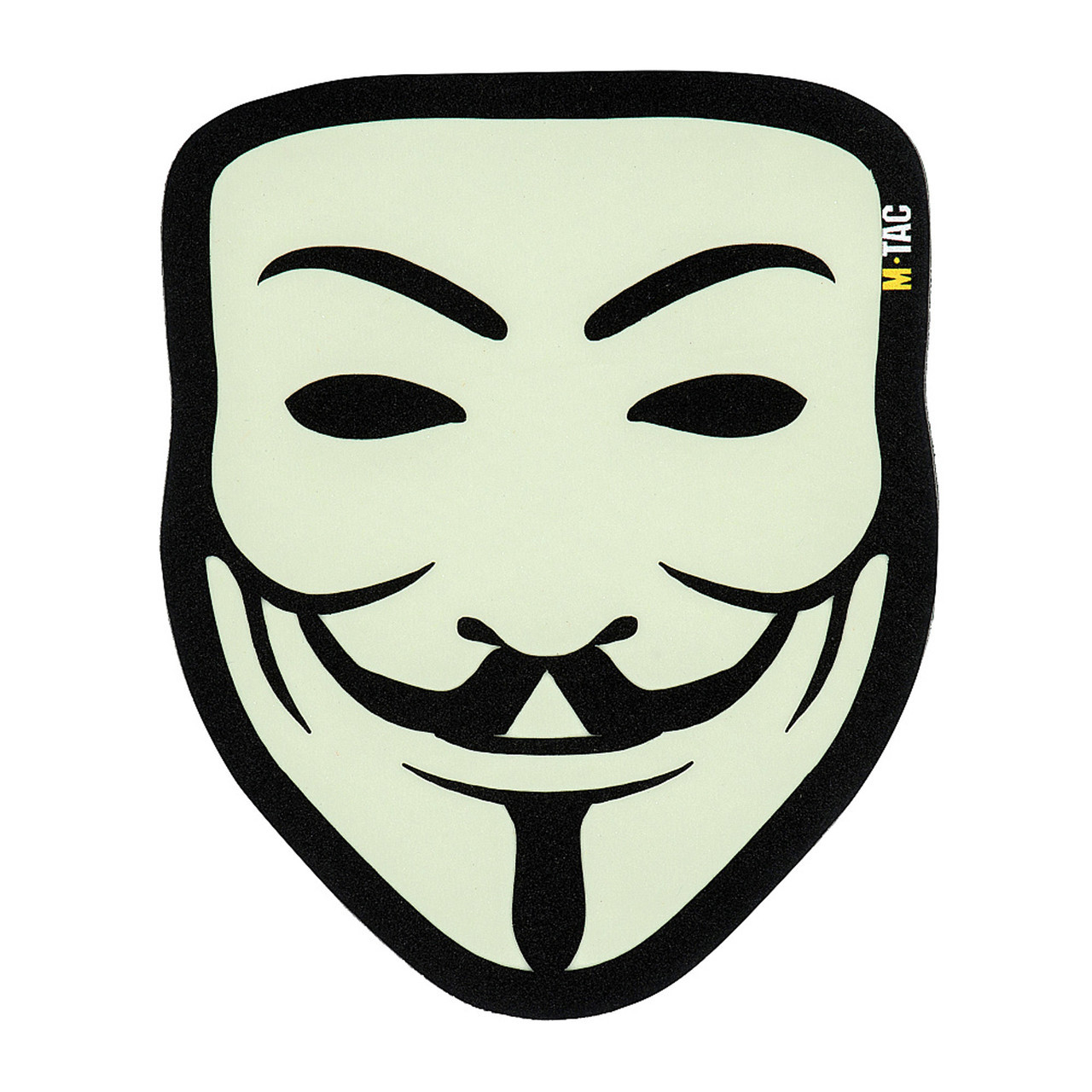 M-Tac нашивка Anonymous Black/GID, фото 1