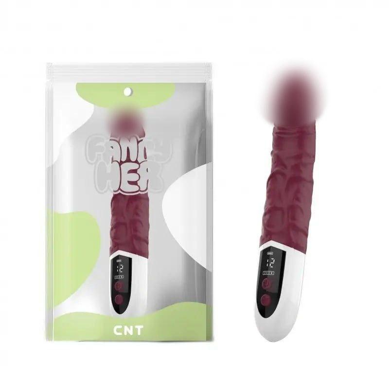 Вібратор LCD Screen Dildo Vibrator Red kitty.in.ua, фото 1