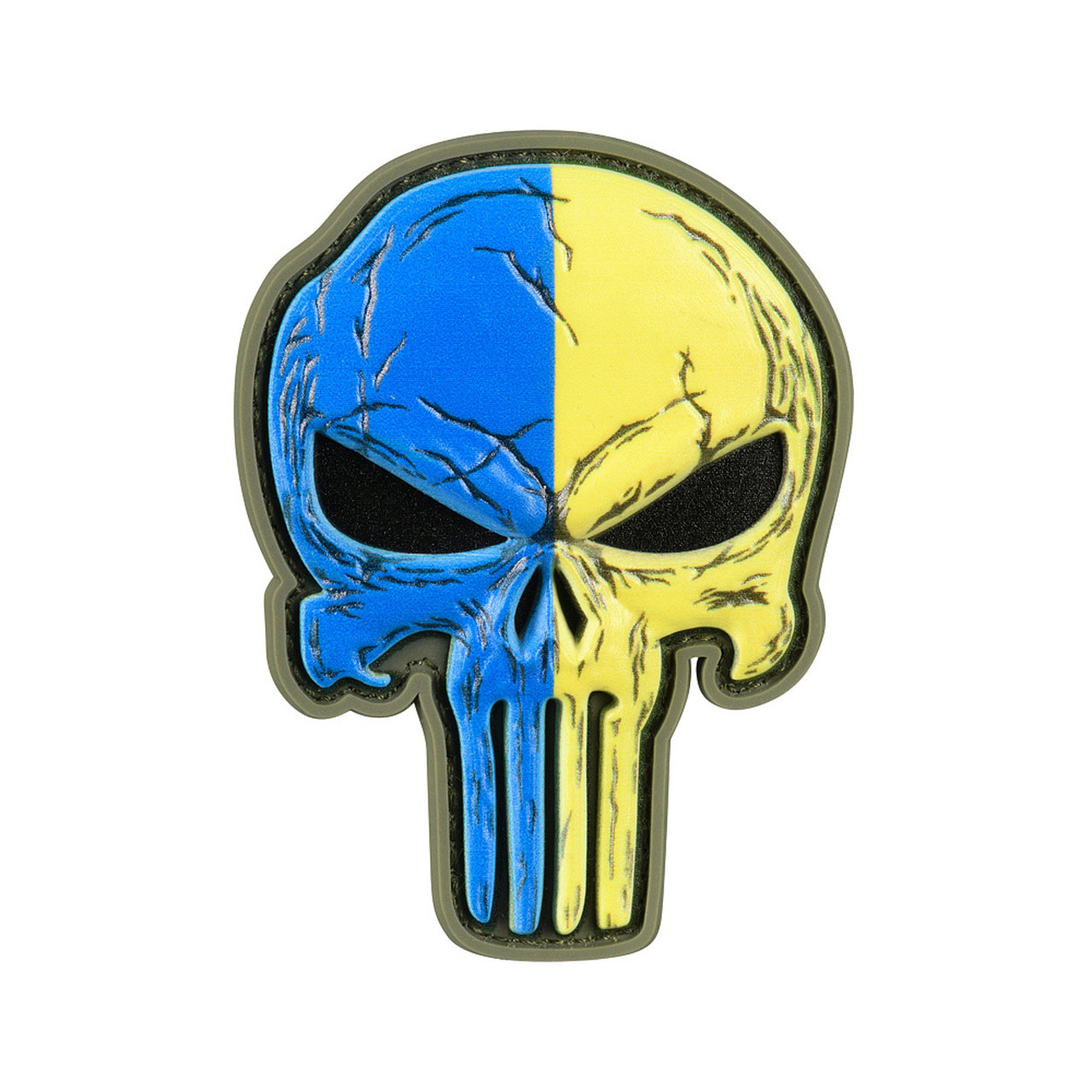 Нашивка Punisher Синьо-жовтий, фото 1
