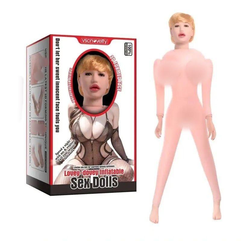 Секс-лялька Lovey-dovey Inflatable Sex Doll kitty.in.ua, фото 1
