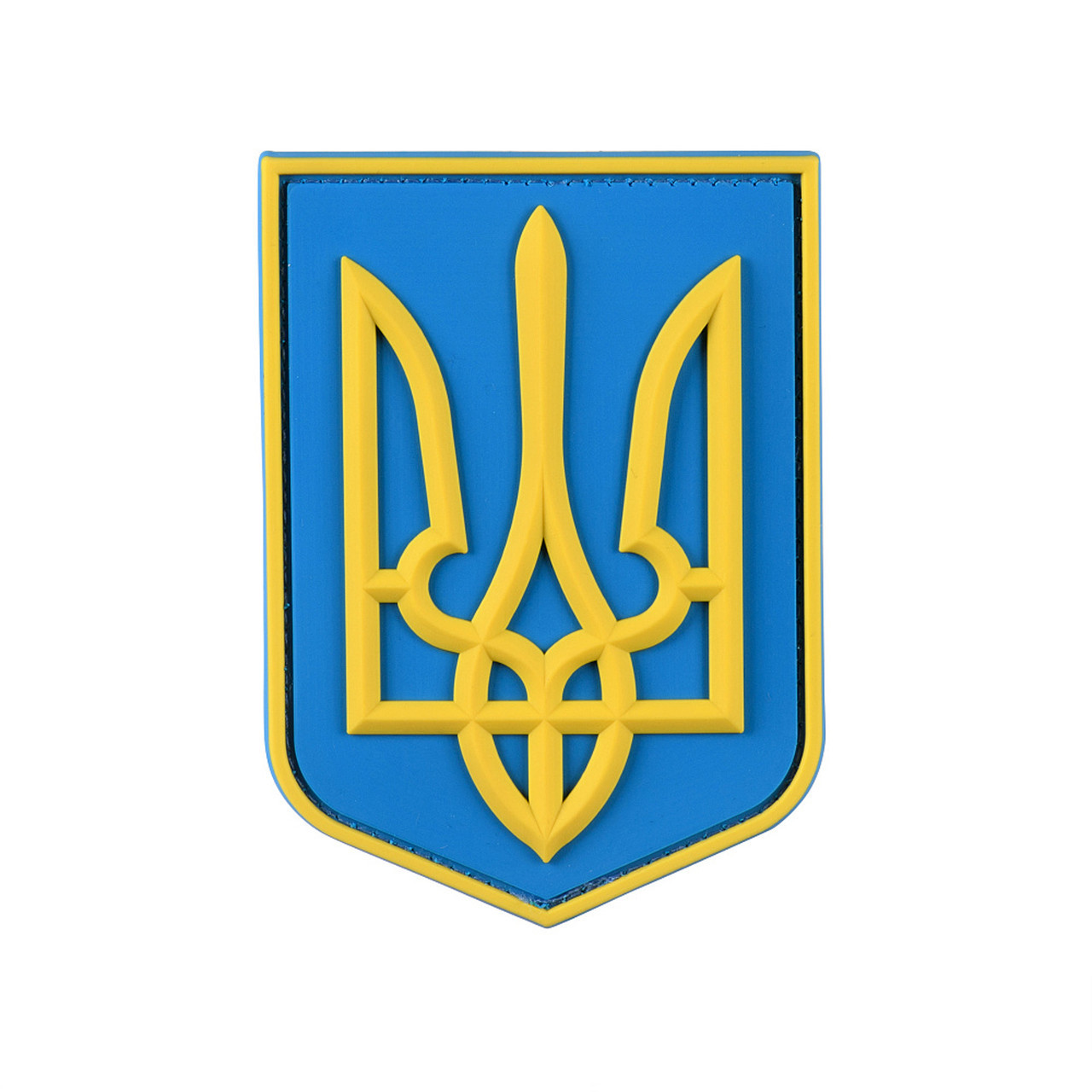 Нашивка герб України PVC великий кольоровий, фото 1