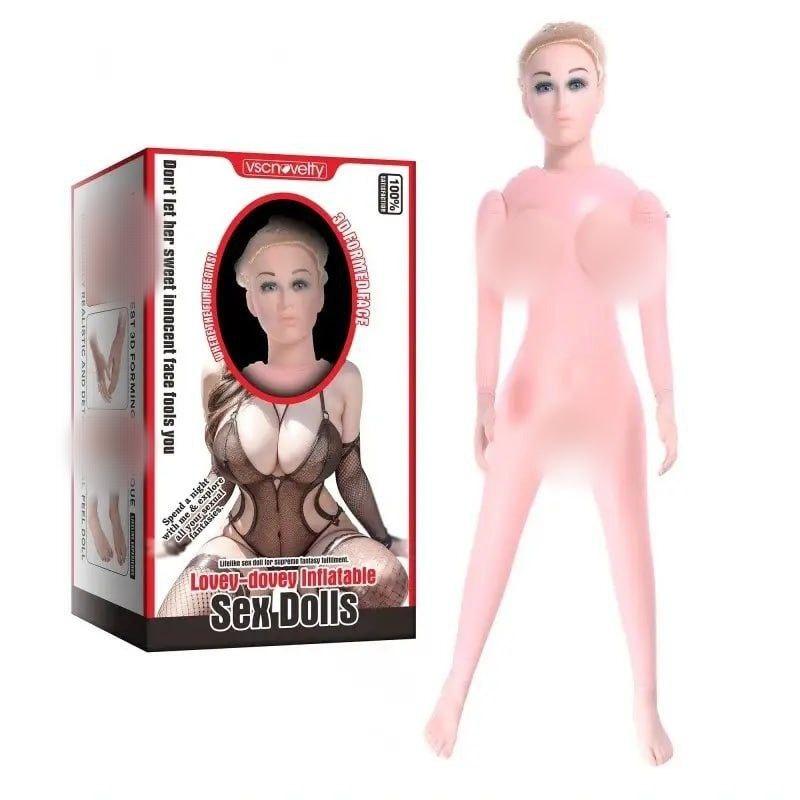 Лялька для секса Lovey-dovey Inflatable Sex Doll kitty.in.ua, фото 1